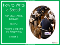 AQA GCSE English Language - Writing a Speech